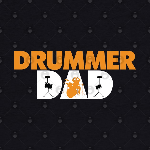 Drummer Dad Gift Dad Drummer Gift Drums Lovers Gift by mommyshirts